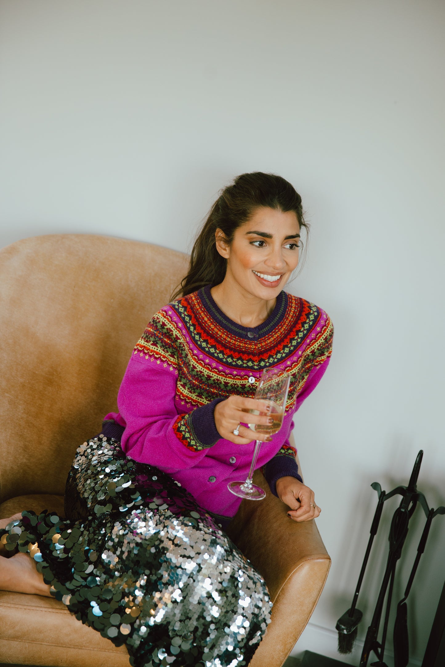 Alpine Short Cardigan Jazz