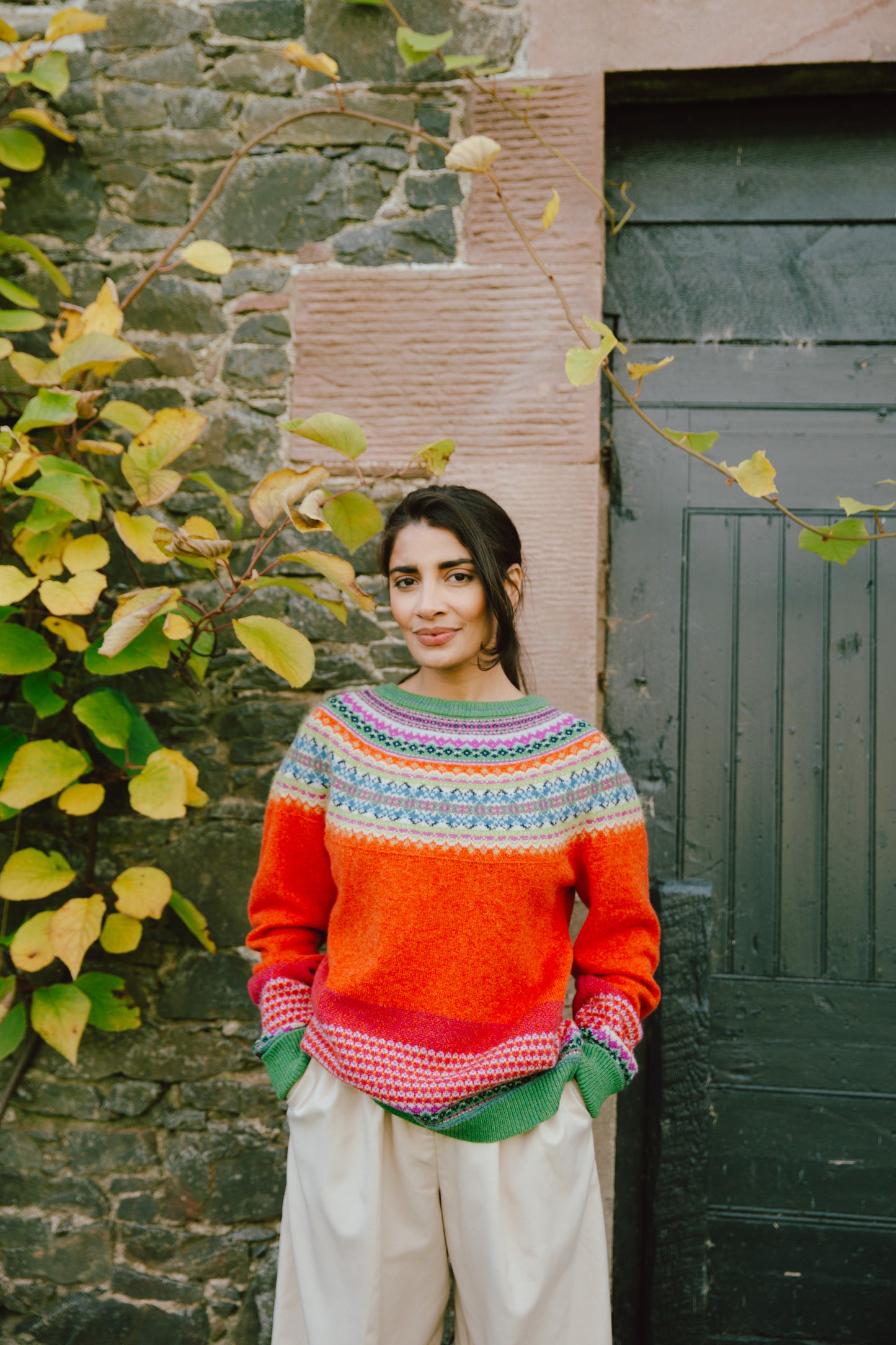 Alpine Sweater Bella Rose