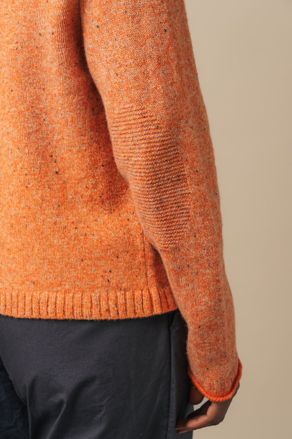 Tweed Nep Sweater Dune