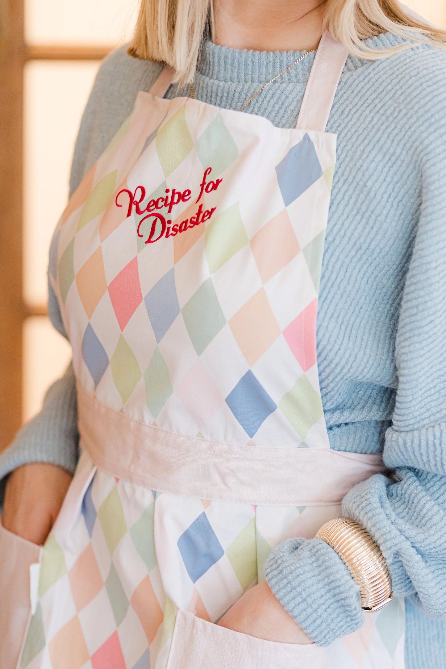 YVONNE ELLEN APRON HARLEQUIN