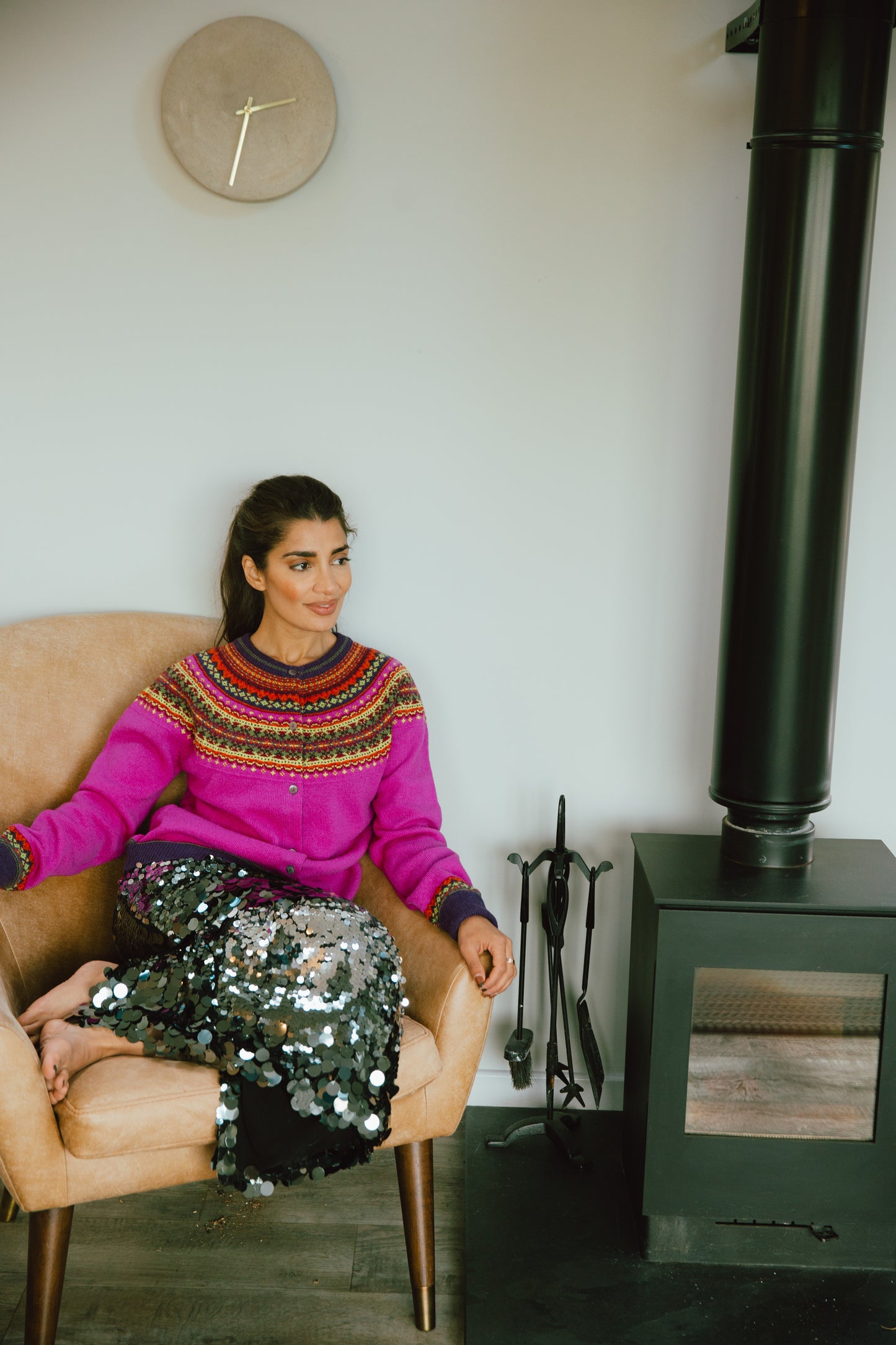 Alpine Short Cardigan Jazz