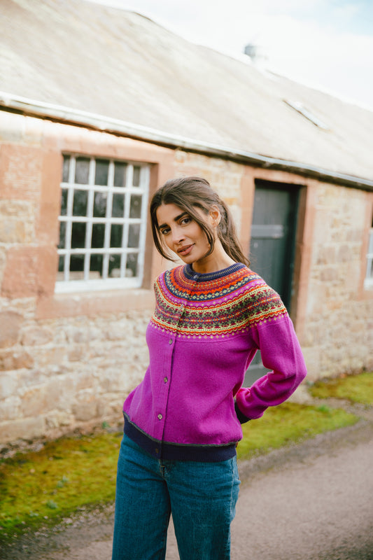 Alpine Short Cardigan Jazz