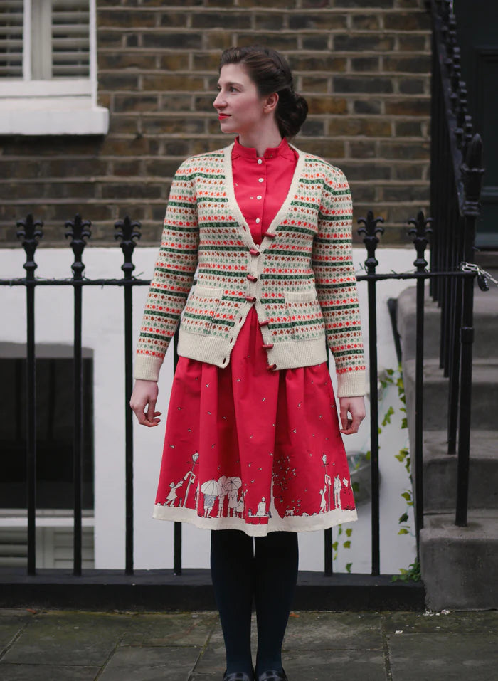 Popcorn - Cream Medium (12-  14)