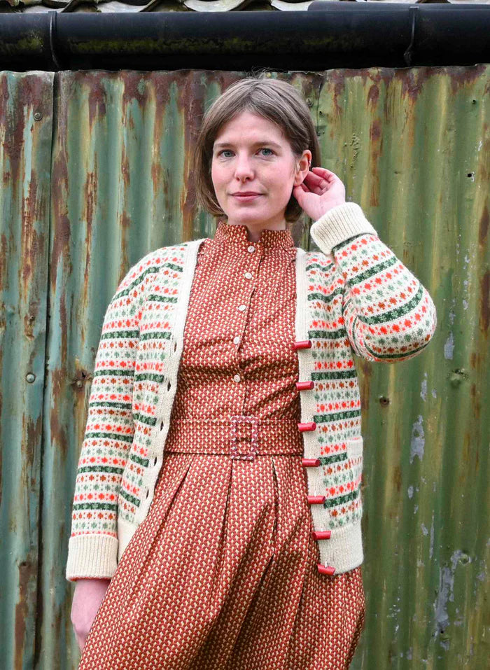 Popcorn - Cream Medium (12-  14)