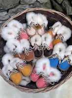 Deluxe Sheepskin Baby Bootees -