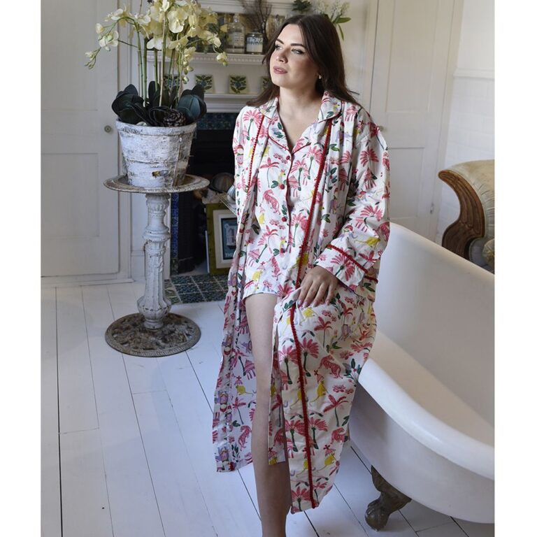 SULTANS GARDEN DRESSING GOWN