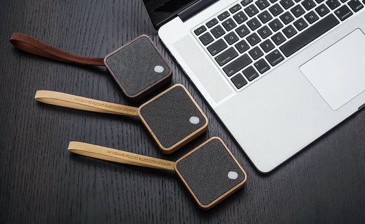 MI Square Speaker Walnut