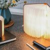 Linen Book Light Mini Blush Pink