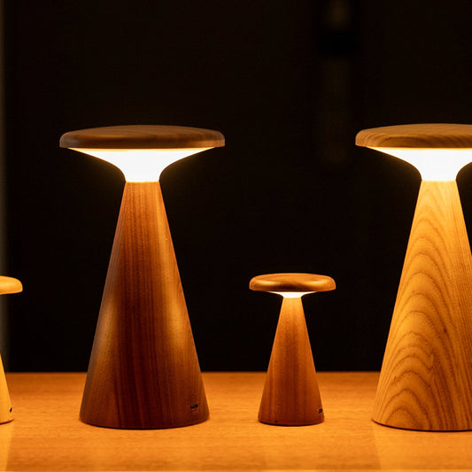 Sylva Table Lamp  Mini Walnut