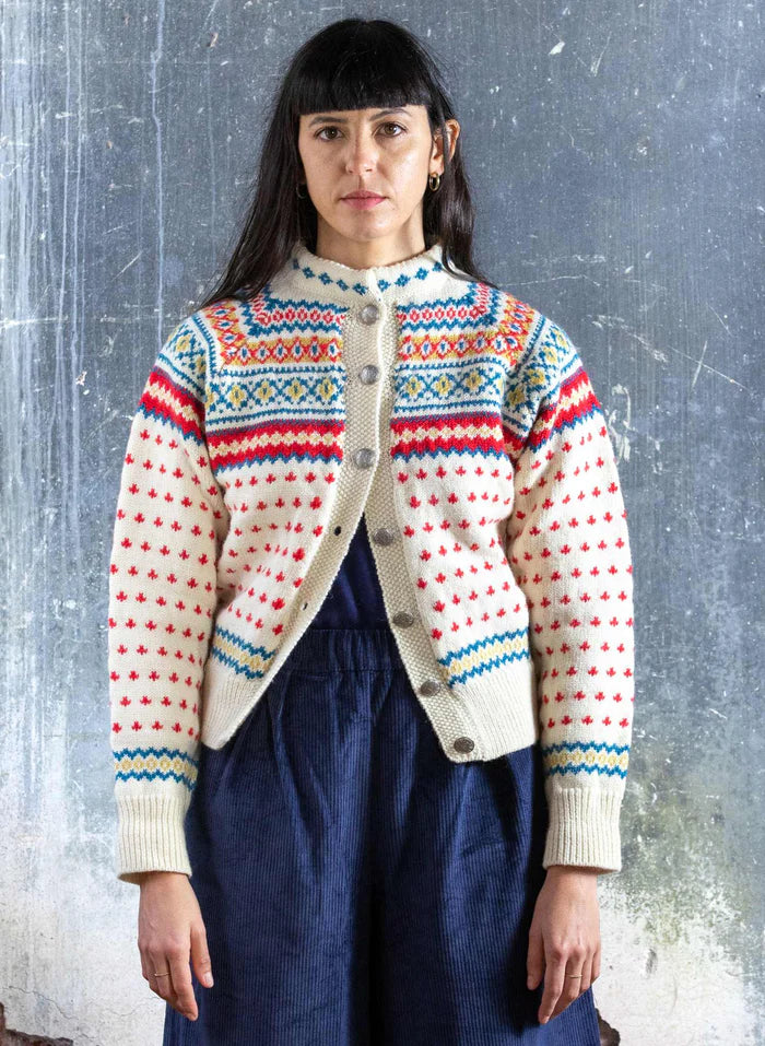 Molly Cardigan Cream Extra Large  (20-22)