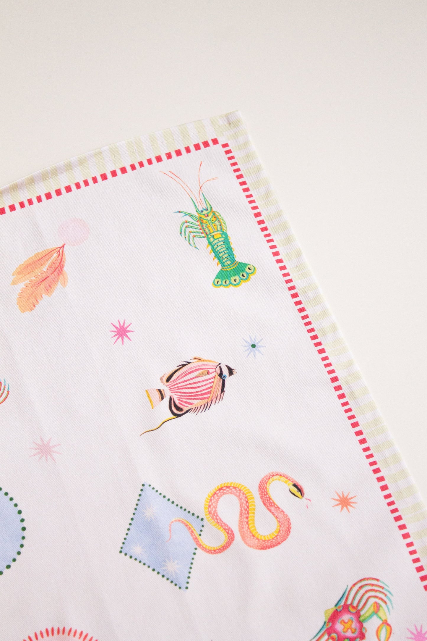 YVONNE ELLEN SET OF 2 TEA TOWELS HARLEQUIN
