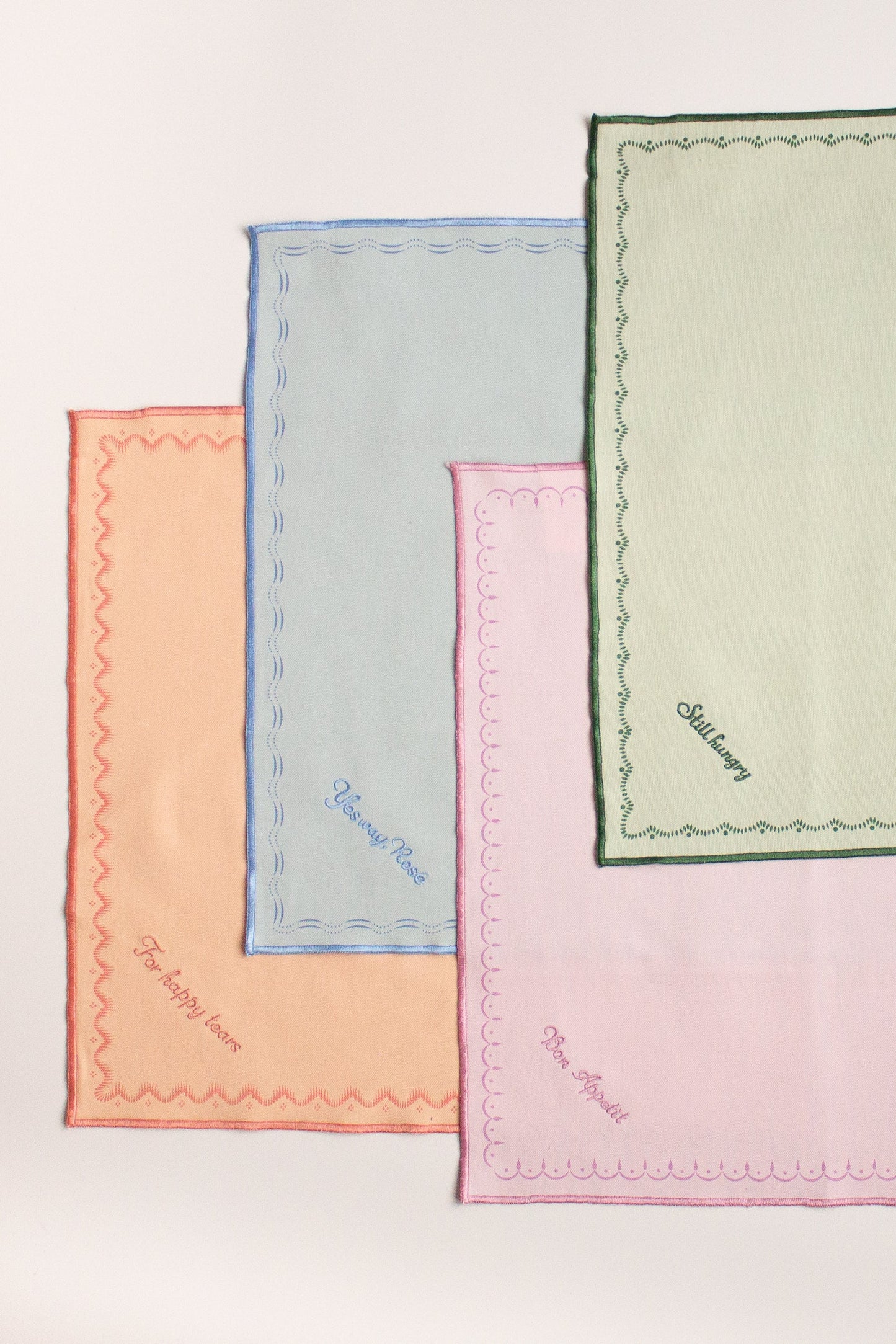 YVONNE ELLEN SO4 SLOGAN NAPKINS