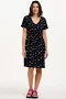 Joelle V Neck Jersey Mini Dress 10