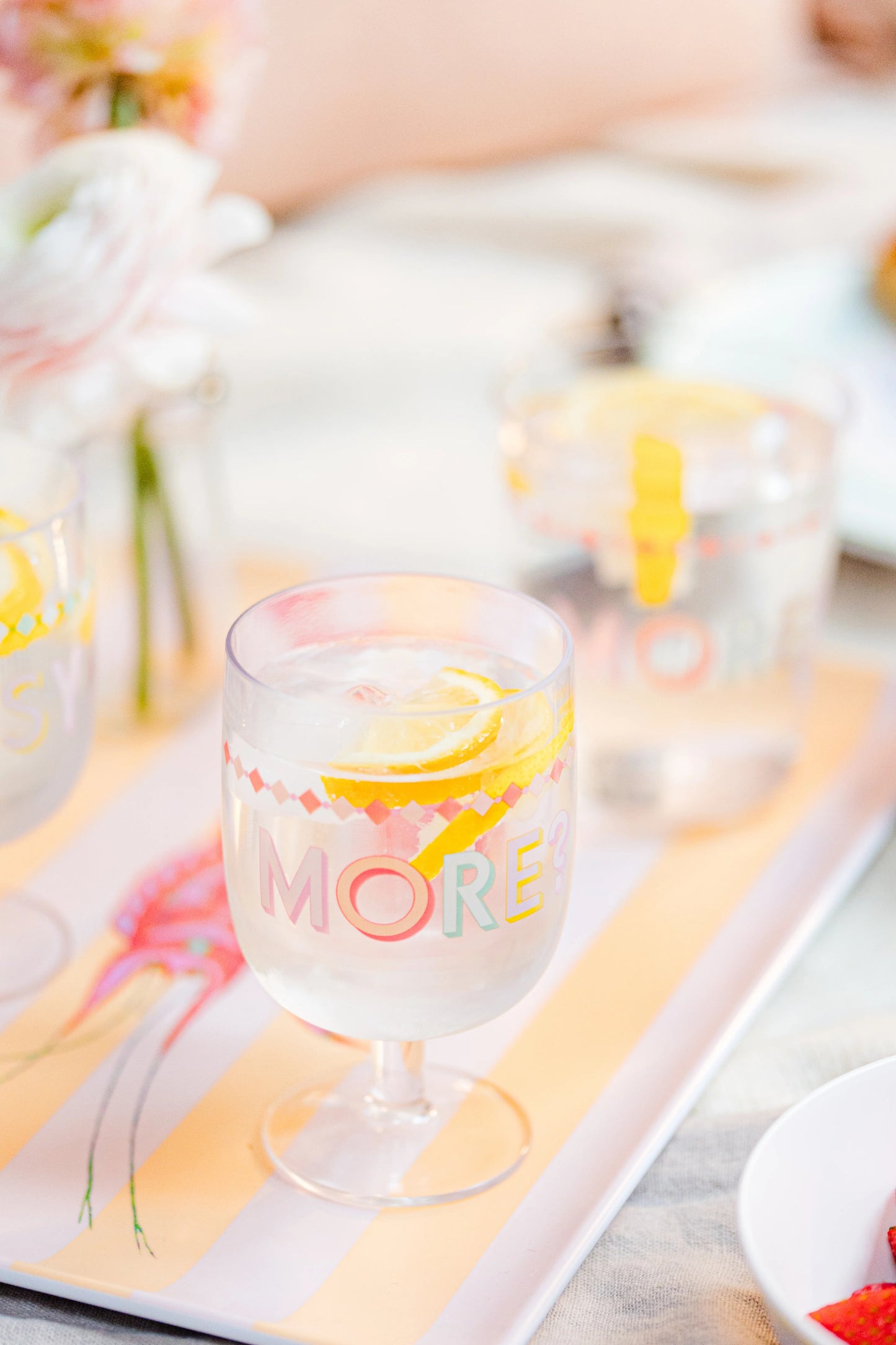 YVONNE ELLEN SET OF 4 PICNIC WINE GLASSES