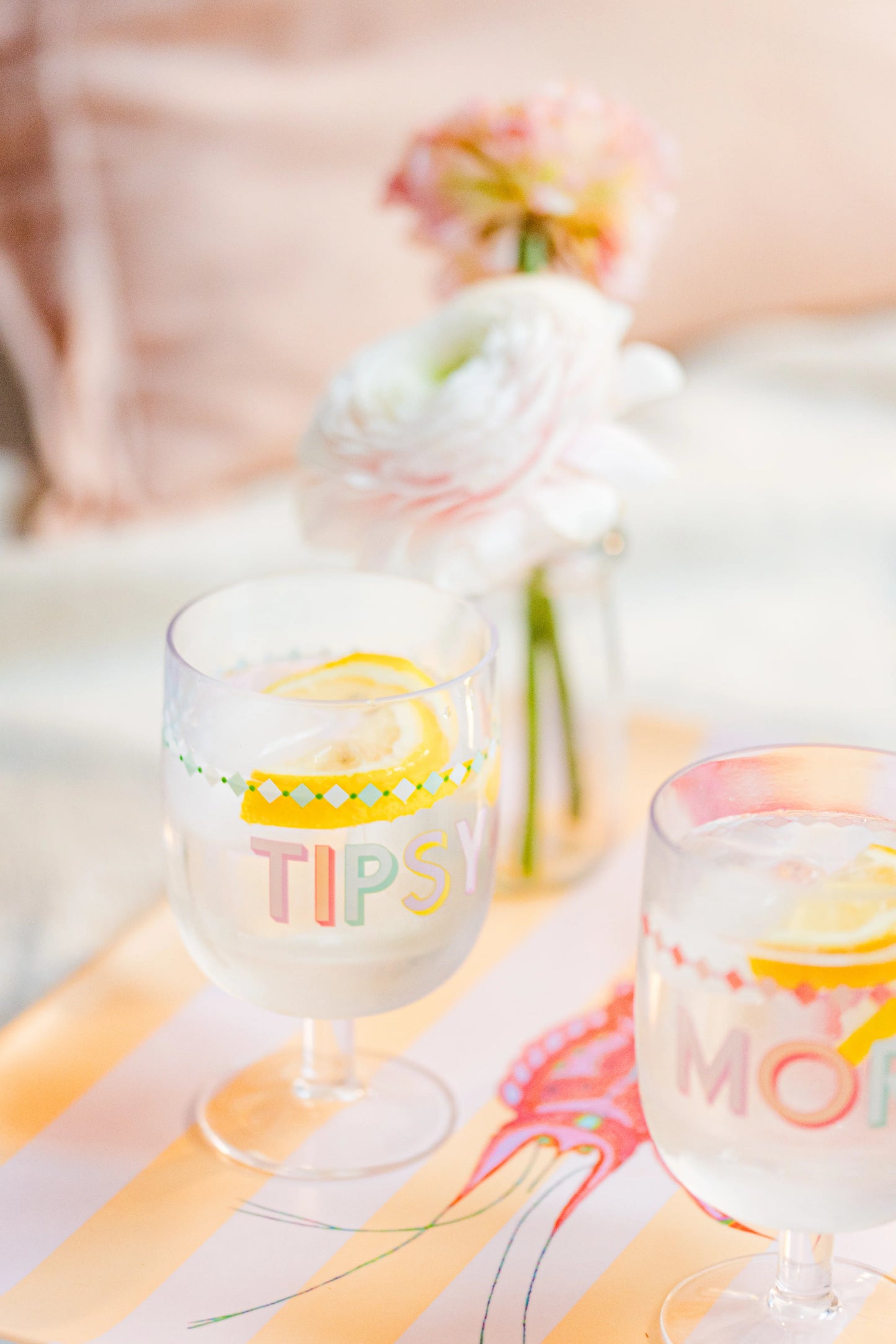 YVONNE ELLEN SET OF 4 PICNIC WINE GLASSES