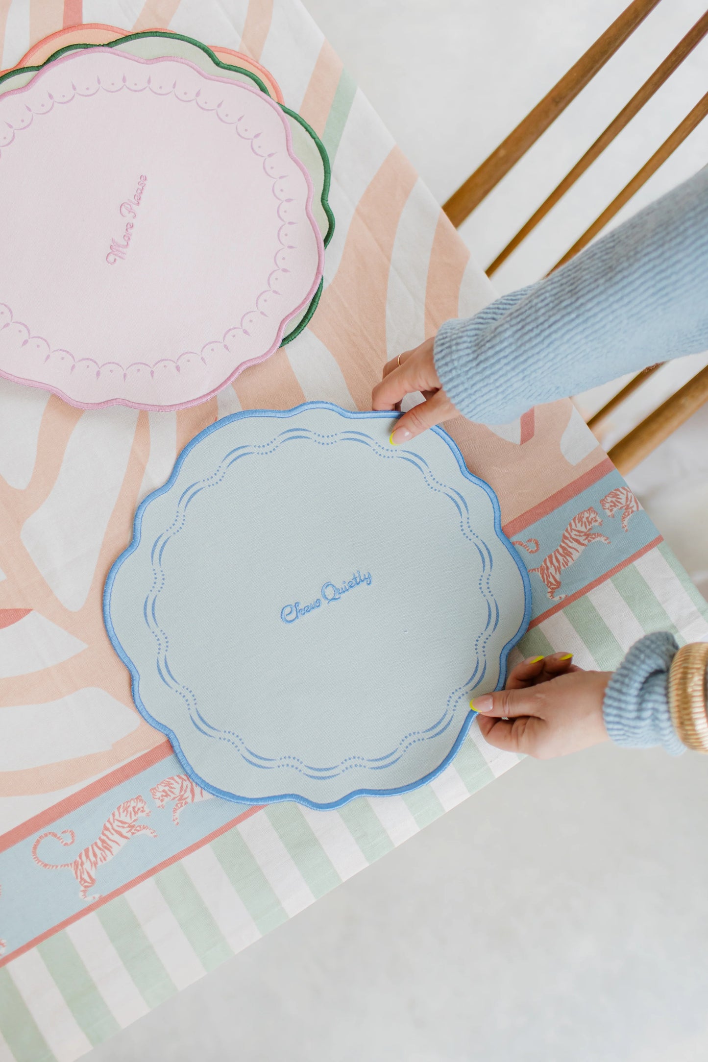 YVONNE ELLEN SO4 SLOGAN PLACEMATS