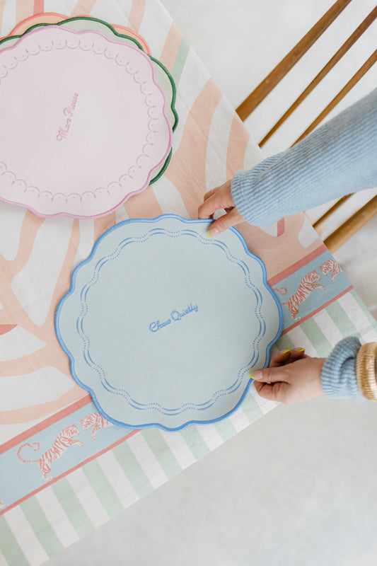 YVONNE ELLEN SO4 SLOGAN PLACEMATS