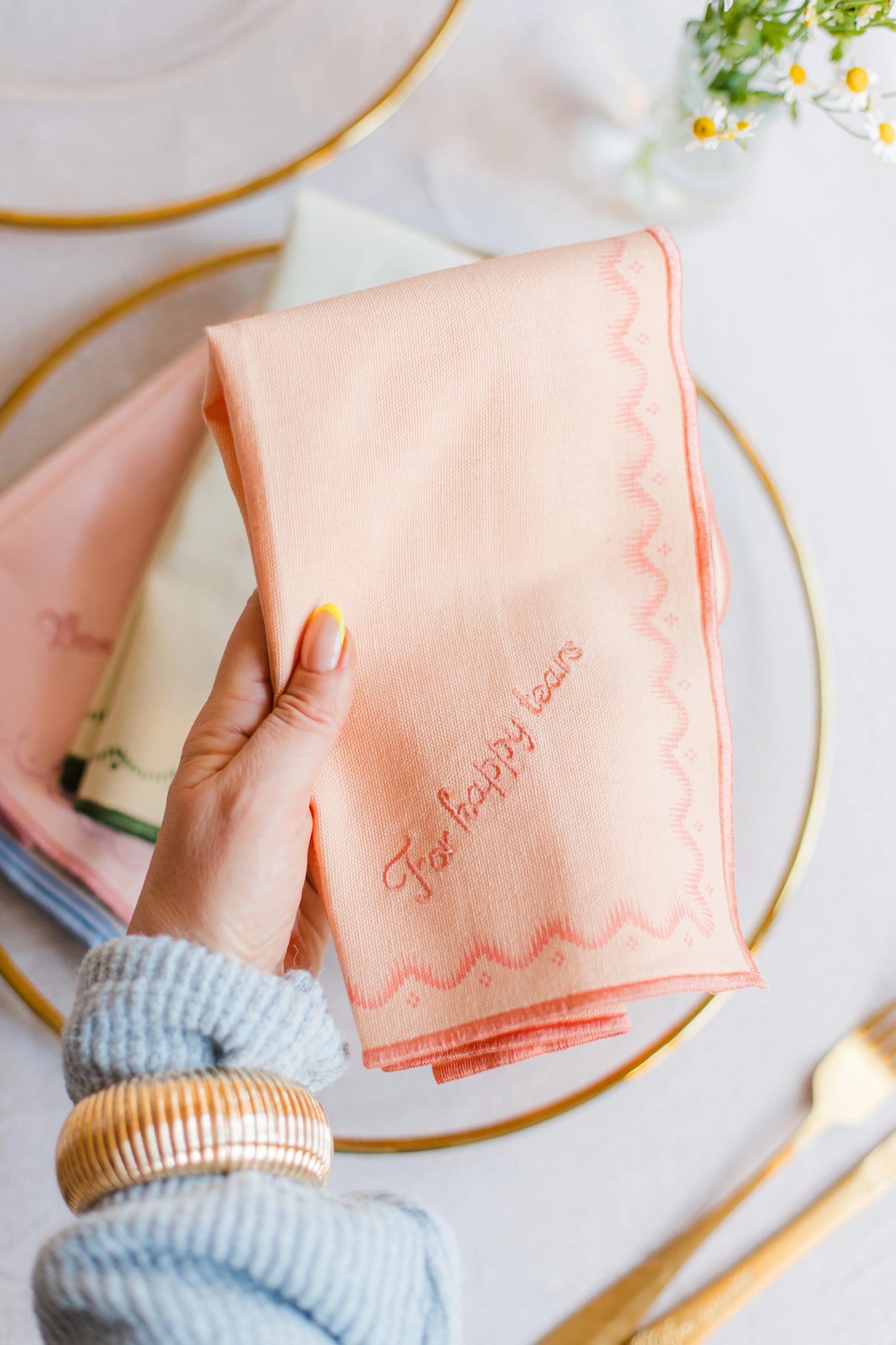 YVONNE ELLEN SO4 SLOGAN NAPKINS