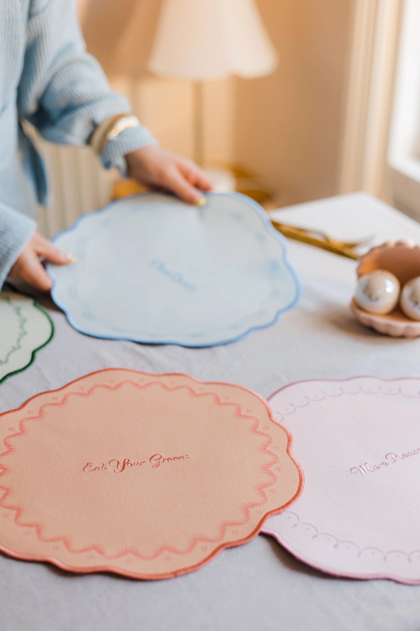 YVONNE ELLEN SO4 SLOGAN PLACEMATS