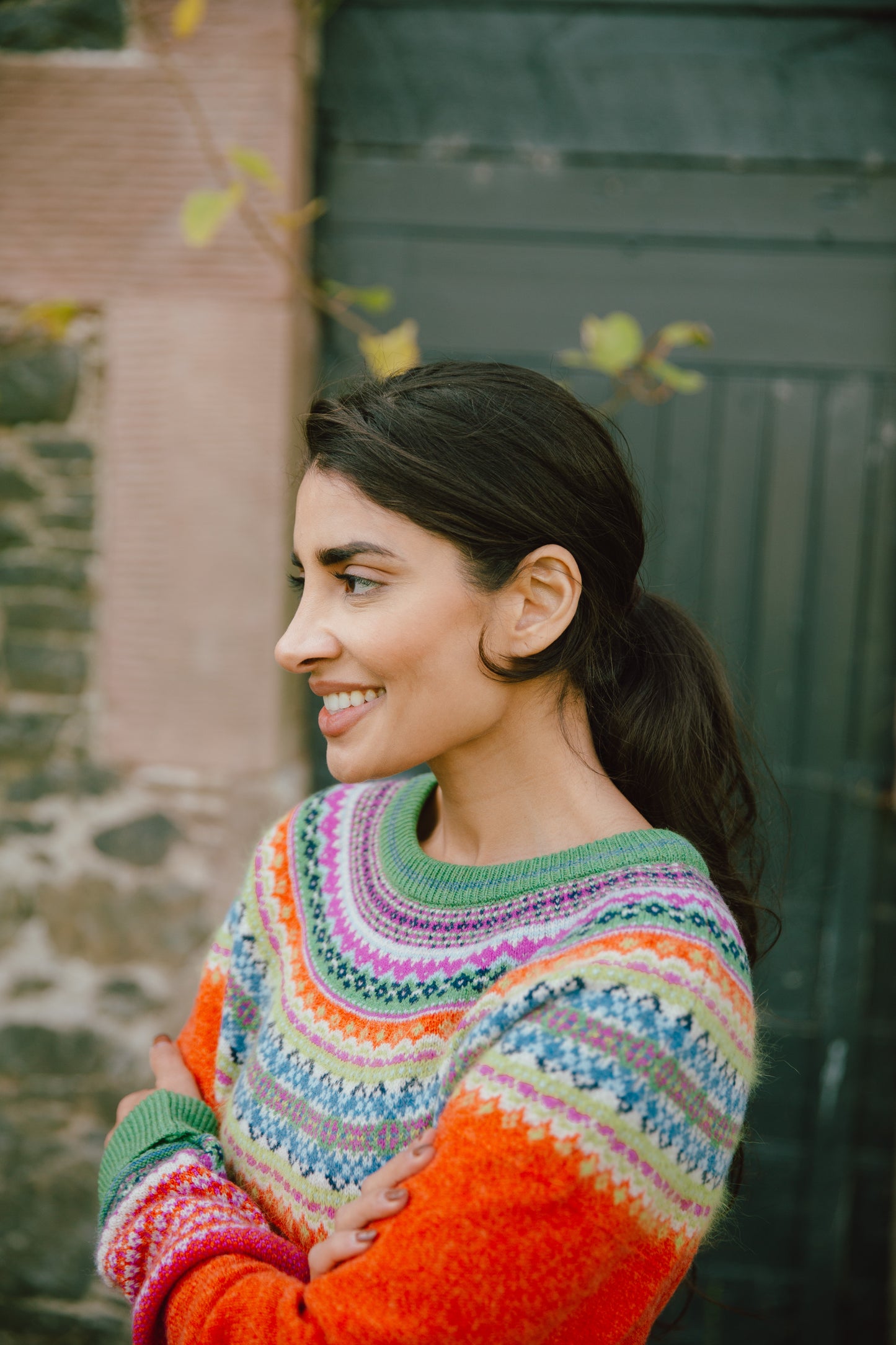 Alpine Sweater Bella Rose