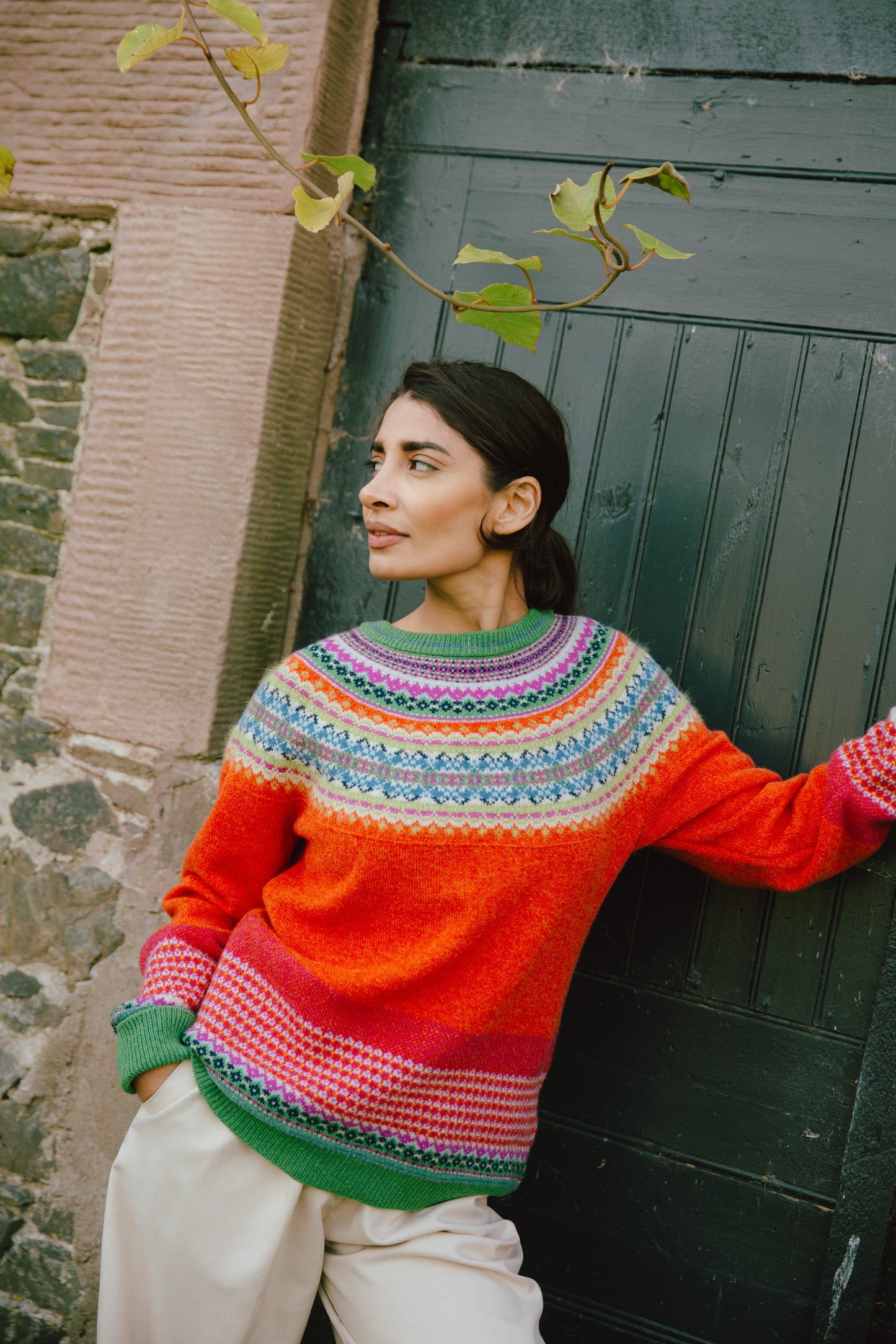 Alpine Sweater Bella Rose