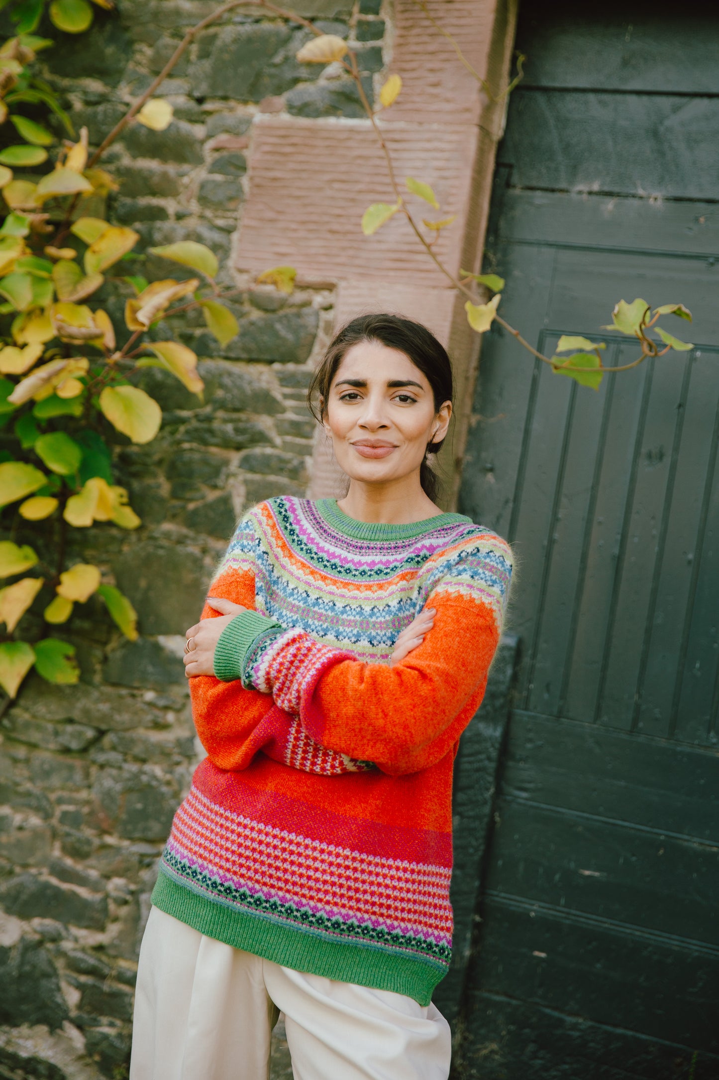 Alpine Sweater Bella Rose