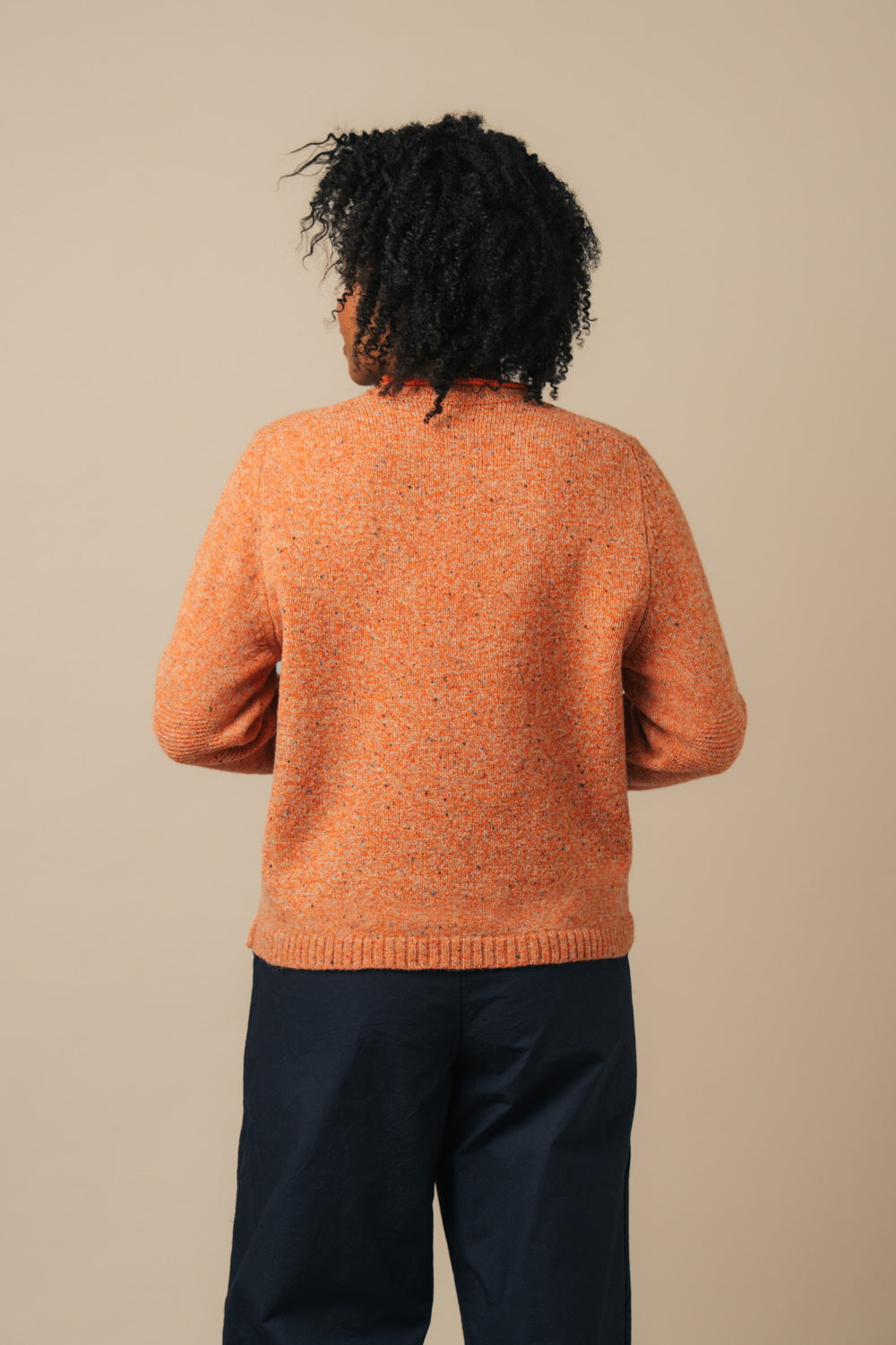 Tweed Nep Sweater Dune
