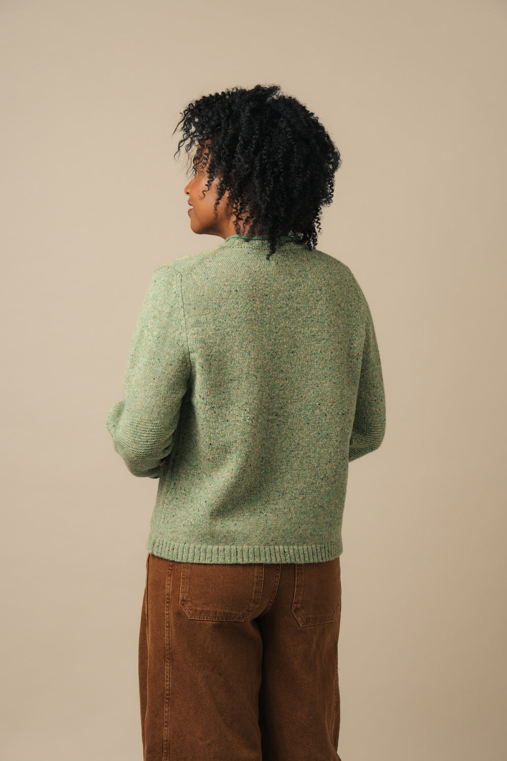 Tweed Nep Sweater Reed