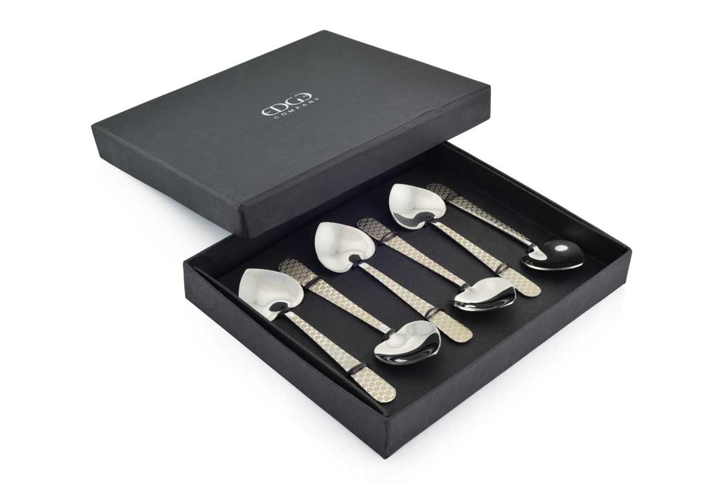 Heart Teaspoon set of 6