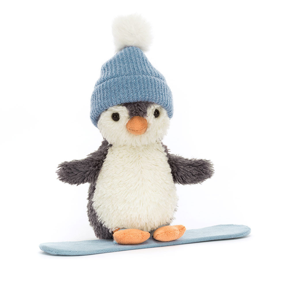 Peanut Penguin Snowboarding 1