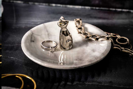 Cat Trinket Tray